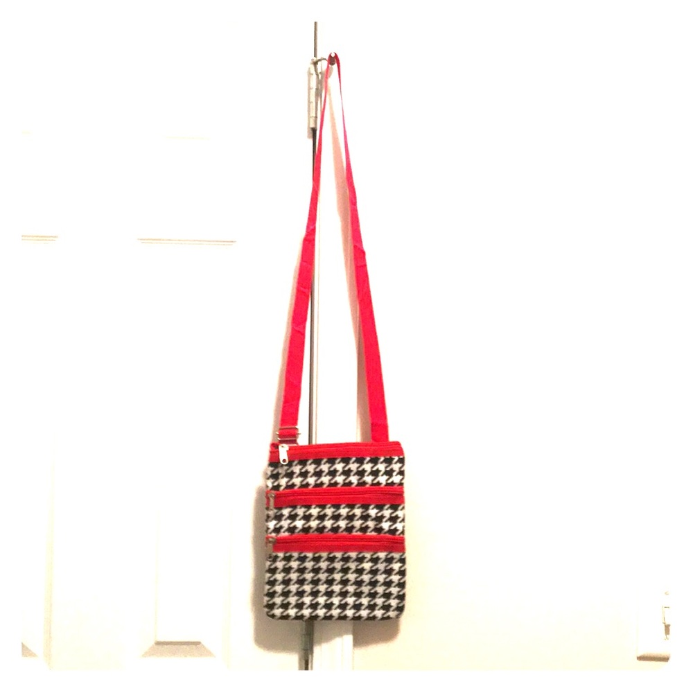 Houndstooth Crossbody purse